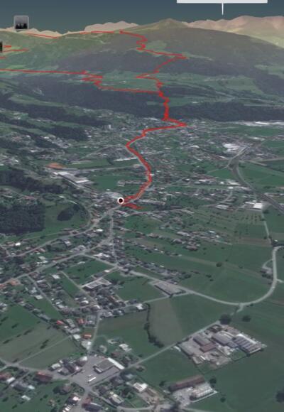 Trailrunning-Strecke im Bregenzerwald-Gebirge: Wolfurt - Schwarzach - Bödele ...