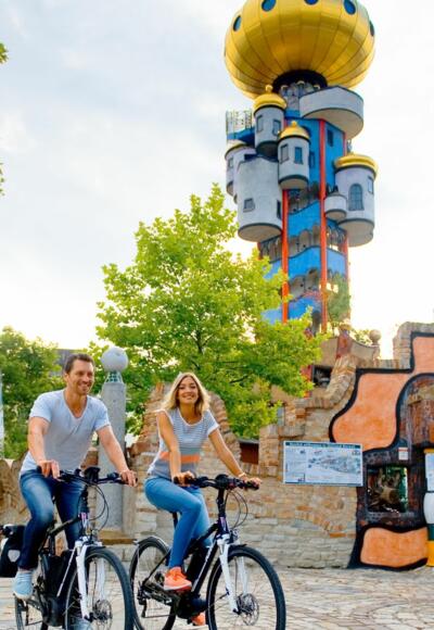 Radeln auf der Turm-Tour rund um Abensberg im Hopfenland Hallertau