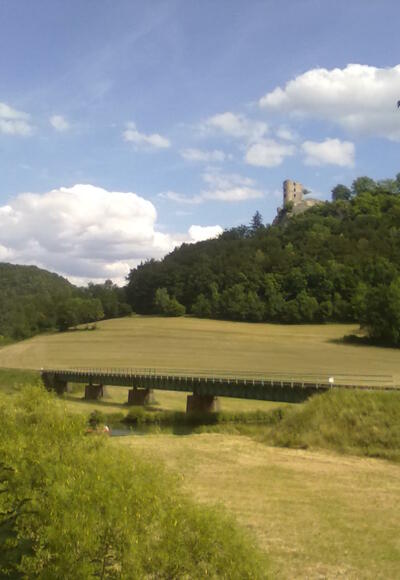 Blick zur Neideck vom Westen