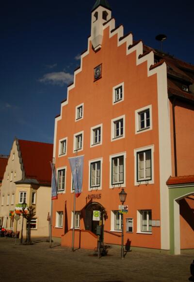 Marktplatz in Langquaid