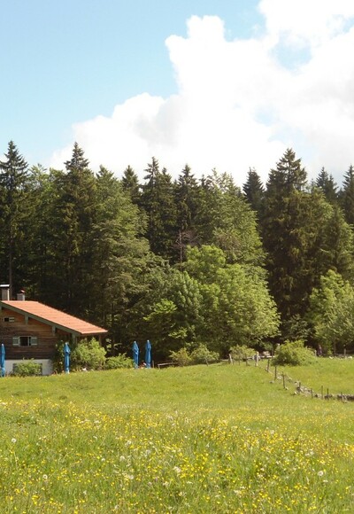 Frasdorfer Hütte im Sommer