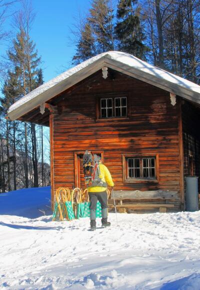Winterwanderweg auf den Geigelstein
