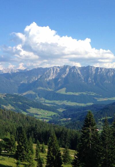 Blick vom Spitzstein