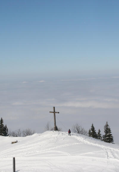 Andachtskreuz Winterwandern