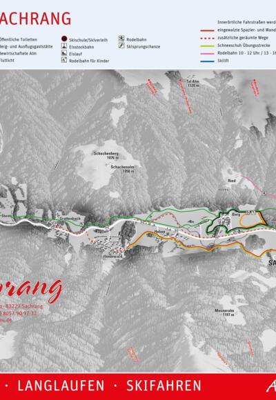 Loipenplan Sachrang