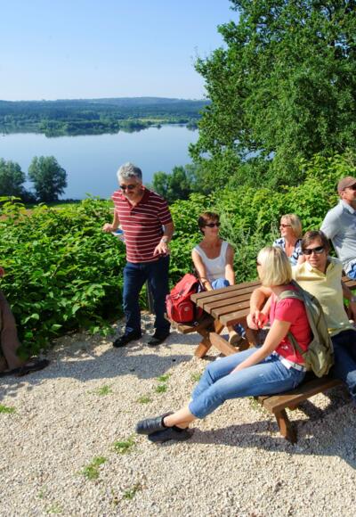 Diese Familie setzt eine Pause ein.