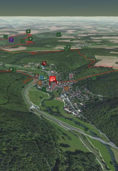 Wanderung in der Fränkischen Schweiz: Wiesenttal-Trail Westschleife Muggendorf-Streitberg