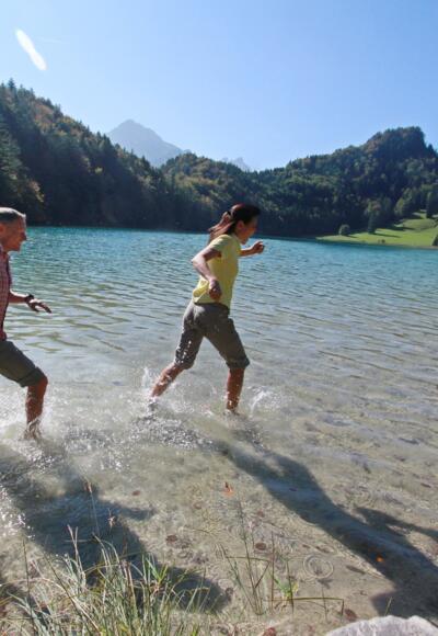 Abkühlung am Alatsee