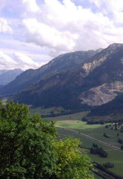 Blick auf Vils vom Falkenstein aus