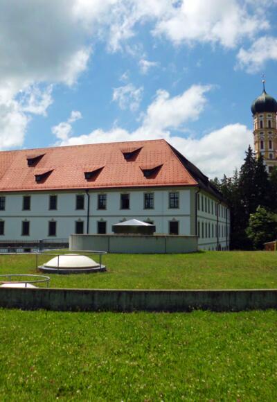 Schloss und Kirche St. Martin in Marktoberdorf