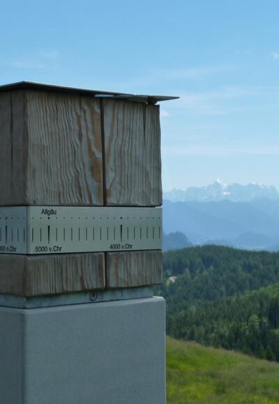 Eingangsstele Nesselwang