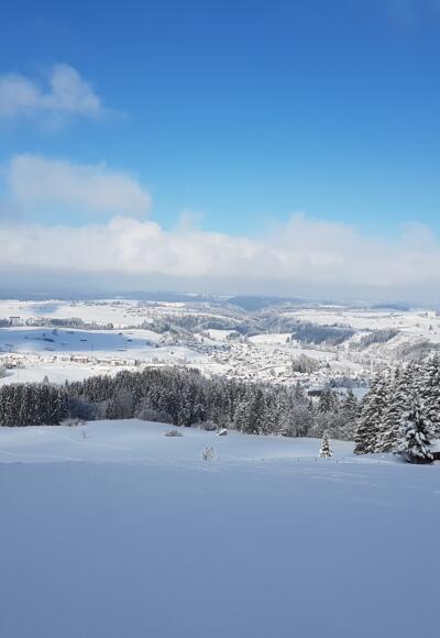 Aufstieg zum Sportheim Böck über Bayerstetten