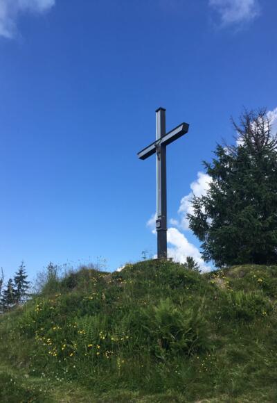 Gipfelkreuz am Ochsenkopf