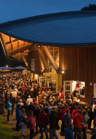 Eingang Freilichtbühne Altusried