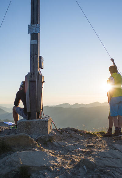 Gipfelkreuz am Riedberger Horn