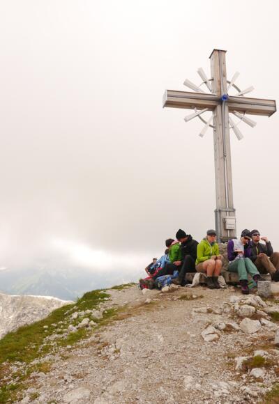 Geißhorn (2247 m) - am Gipfel