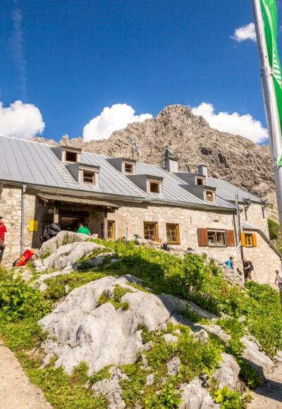 Start am Prinz-Luitpold-Haus.