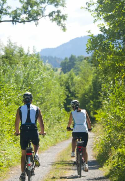 Radrunde auf dem Illerdamm