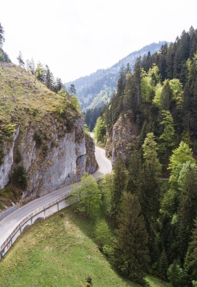Blick auf den Hirschsprung