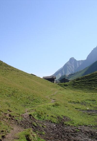 Weg zur Rappenseehütte