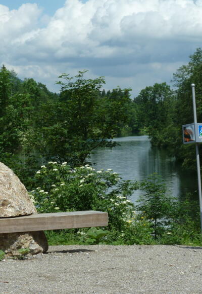 Trilogieplatz in Fischen