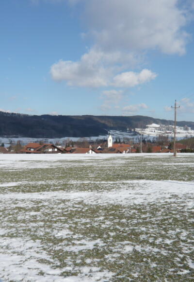 Blick auf Wildpoldsried