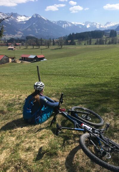 Einfach den traumhaften Ausblick geniessen