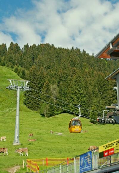 Mit der Hörnerbahn zum Bolsterlanger Horn