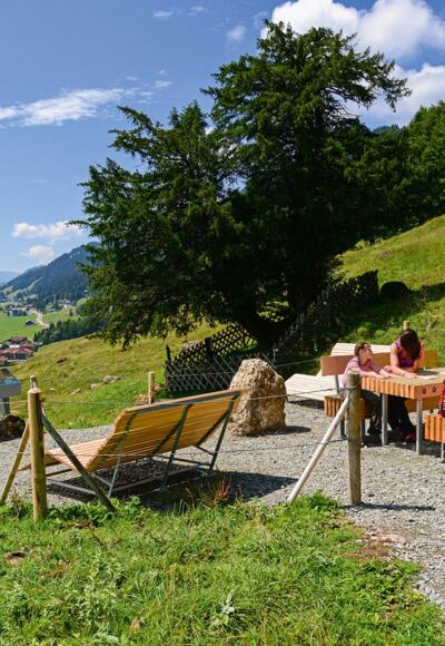 Entspannen auf dem Balderschwanger Zeitweg