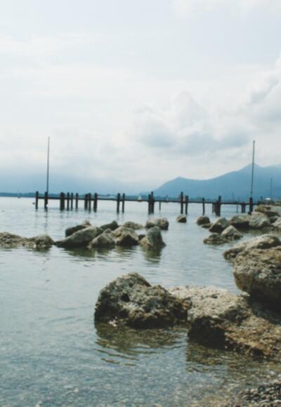 Schramlbad mit Bergblick