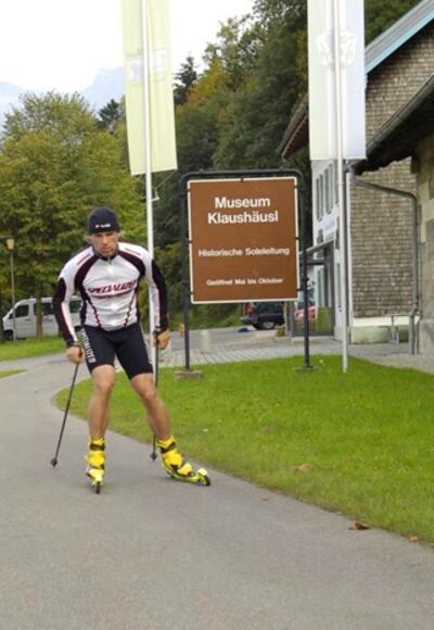 Skater am Museum Klaushäusl