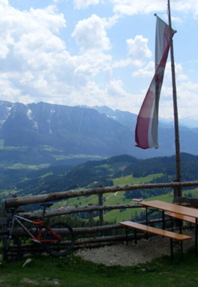 Ausblick vom Spitzsteinhaus
