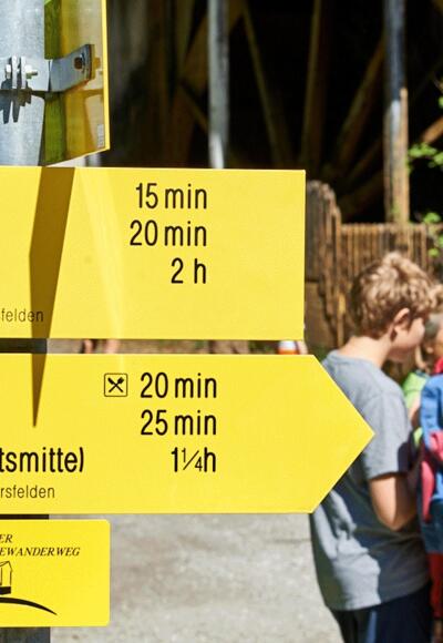 Kieferer Energiewanderweg - entlang des Energiespenders Kieferbach