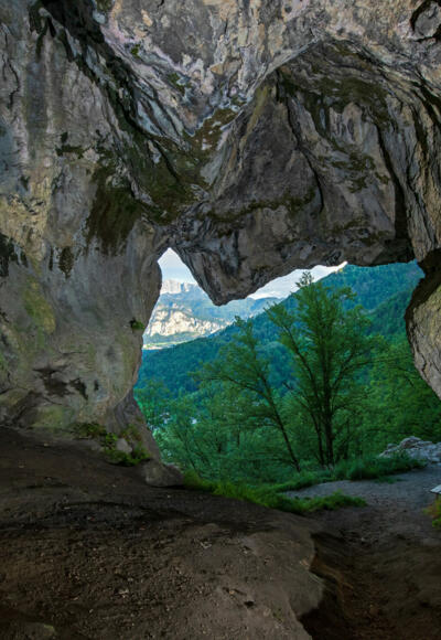 Grafenloch von Innen