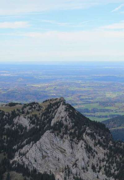 Blick ins Alpenvorland
