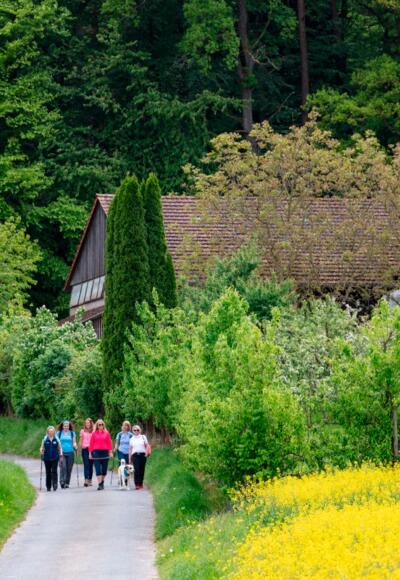 Wandern bei Leidersbach