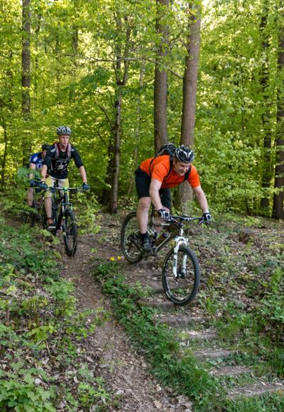 Einige Fahrkünste und eine Portion an Kondition sind für die Tour erforderlich.