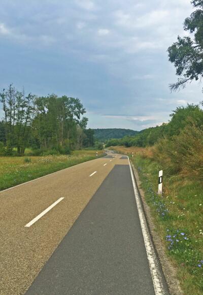 Aussicht über die Landschaft