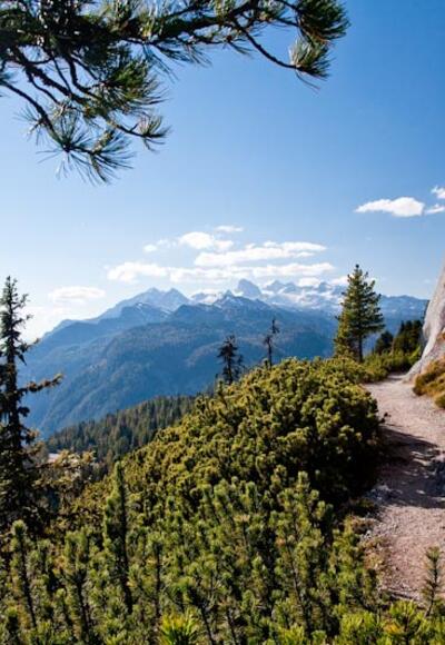 Schöne Aussichten auf einsamen Wegen 