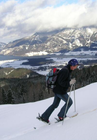 Am Rücken über Vitz am Berg und Wolfgangsee