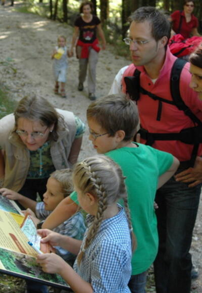 Schautafel am Bärenweg 