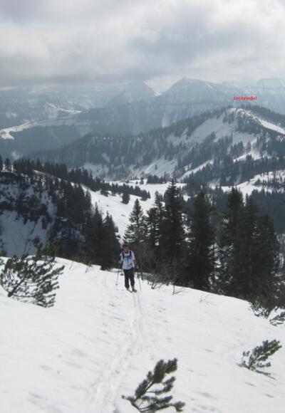 Grobriedel vom Wieserhörndl gesehen