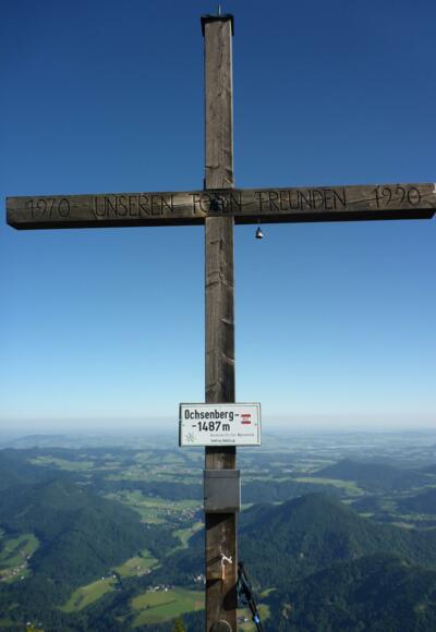 Gipfelkreuz am Ochsenberg