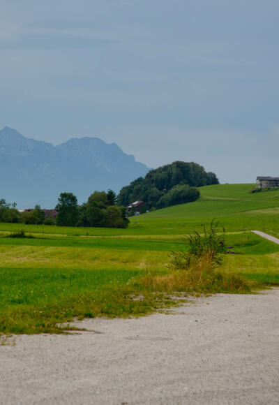 Ischler Bahntrasse Richtung Salzburg
