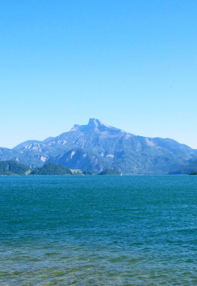 Blick über den Mondsee