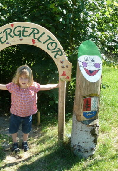 Eingang zum Zwergerlweg