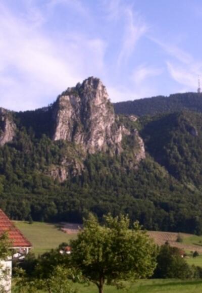 Gaisberg mit Nockstein im Vordergrund