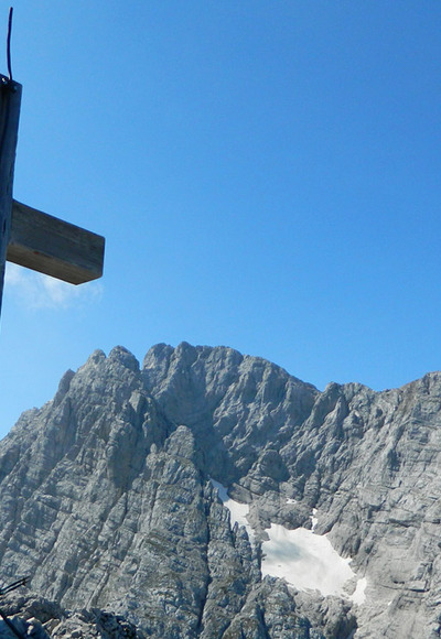 Gipfelkreuz Schärtenspitze
