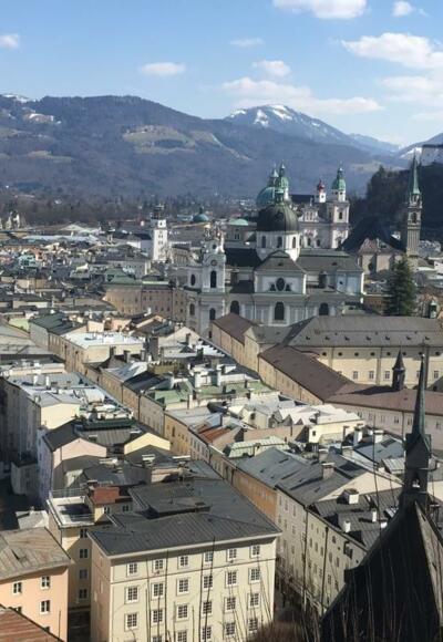 Blick auf die Altstadt Salzburg