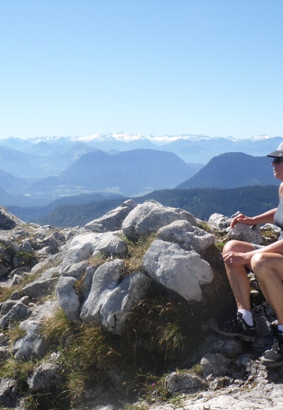 Auf dem Brünnsteingipfel